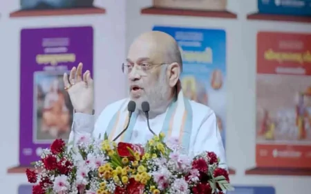 “திமுகவின் வாரிசு, ஊழல் ஆட்சியால் மக்கள் சோர்வடைந்துள்ளனர்” - மத்திய அமைச்சர் அமித்ஷா!