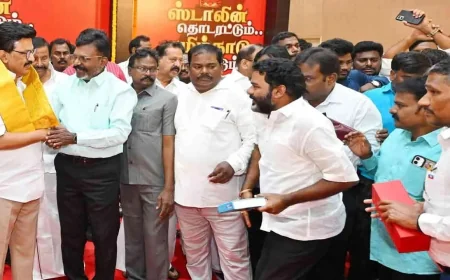 தி.மு.க. கூட்டணியில் வி.சி.க.வுக்கு 8 தொகுதிகள் ஒதுக்கீடு!  எதார்த்தமாக பேசிய டாகடர் எம் பி திருமாவளவன்