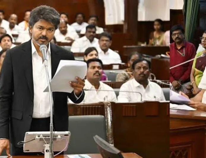 திடீரெண்டு திமுக  எம்பிக்கள்AI கூட்டத்திற்கு முதல்வர் விஜய் அழைப்பு விடுத்துள்ளார்.