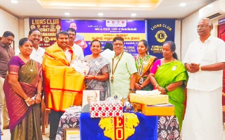 கும்பகோணத்தில் ஏழை எளிய மக்களின் பசியைப் போக்க 14 மாதங்களாக தொடரும் அன்னதானப் பணி  தினமும் காலை 11 மணிக்கு உணவு வழங்கும் குடந்தை மகாமகம் லயன்ஸ் சங்கம்