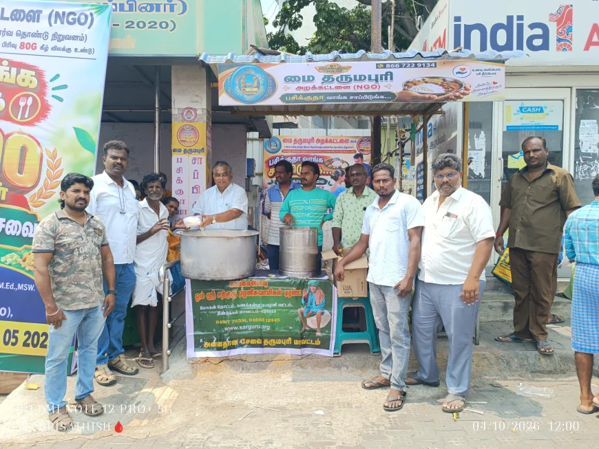 மைதருமபுரி_பசிக்குதா_வாங்க_சாப்பிடுங்க நாள்_2000 #மைதருமபுரி_8667229134  *2000 ஆவது நாளில் மை தருமபுரி பசிக்குதா வாங்க சாப்பிடுங்க அன்னதான சேவை திட்டம் கொண்டாடப்பட்டது