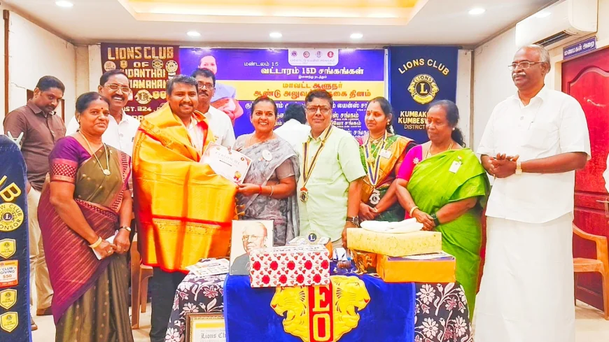 கும்பகோணத்தில் ஏழை எளிய மக்களின் பசியைப் போக்க 14 மாதங்களாக தொடரும் அன்னதானப் பணி  தினமும் காலை 11 மணிக்கு உணவு வழங்கும் குடந்தை மகாமகம் லயன்ஸ் சங்கம்