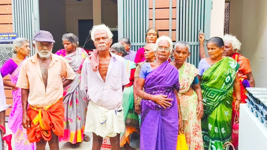 கும்பகோணத்தில் ஏழை எளிய மக்களின் பசியைப் போக்க 14 மாதங்களாக தொடரும் அன்னதானப் பணி  தினமும் காலை 11 மணிக்கு உணவு வழங்கும் குடந்தை மகாமகம் லயன்ஸ் சங்கம்